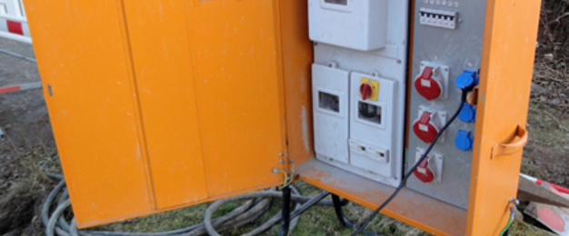 Baustrom bei Elektro Schumacher GmbH in Bayreuth